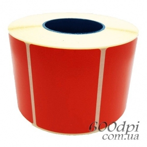 Термоэтикетка Эко 58 x 40 красная