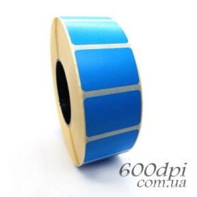 Термоэтикетка Эко 30 x 20 синяя