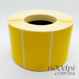 Термоетикетка Еко 52 x 30 жовта